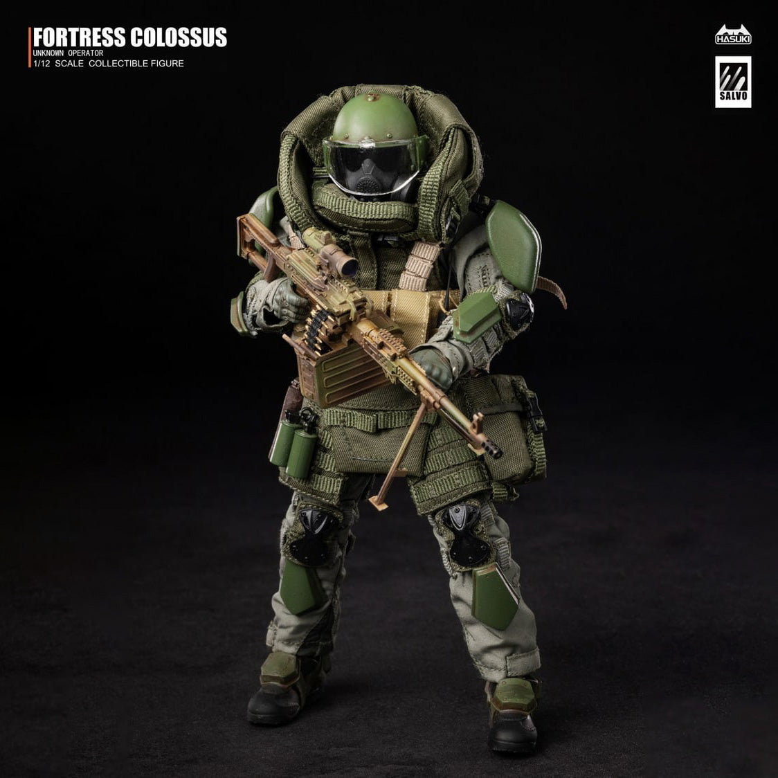 Hasuki - Black Ops Salvo Series - Fortress Colossus (1/12 Scale) - Marvelous Toys