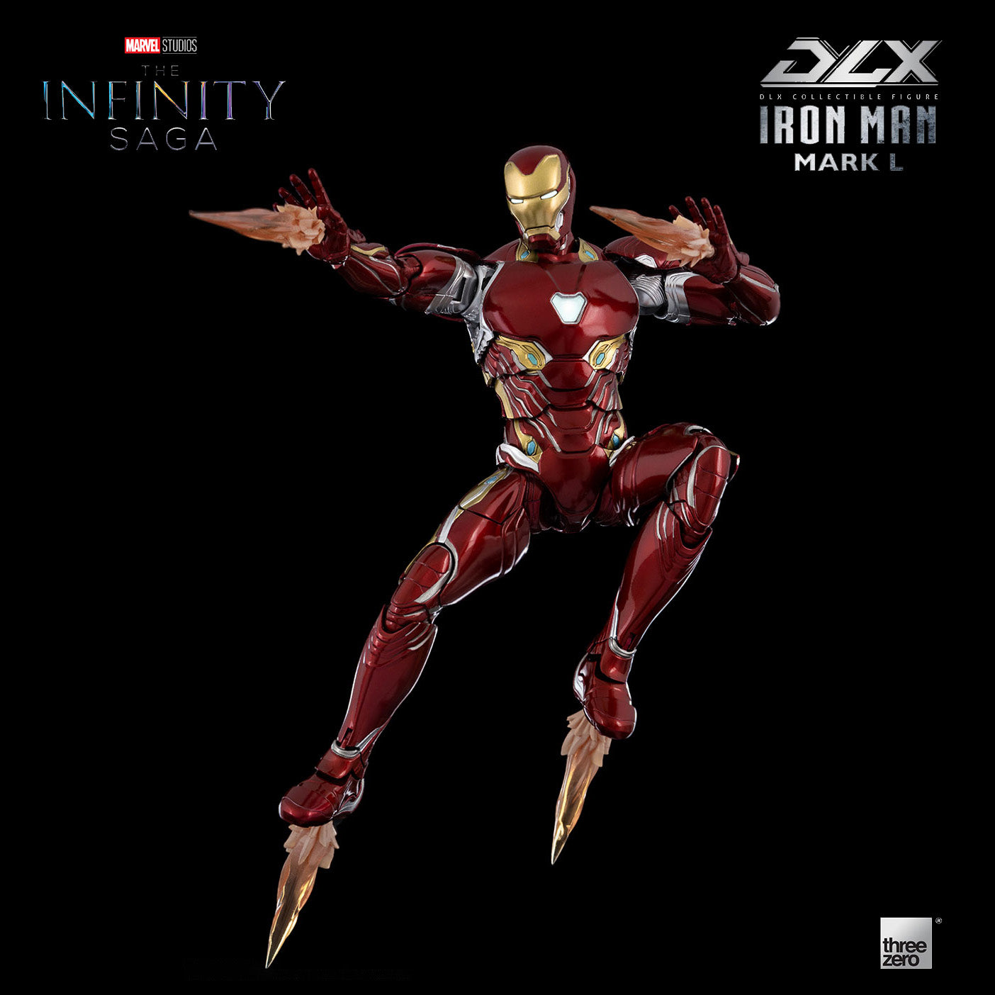 threezero - DLX - Marvel Studios: The Infinity Saga - Iron Man Mark L (50) (1/12 Scale) (Reissue)