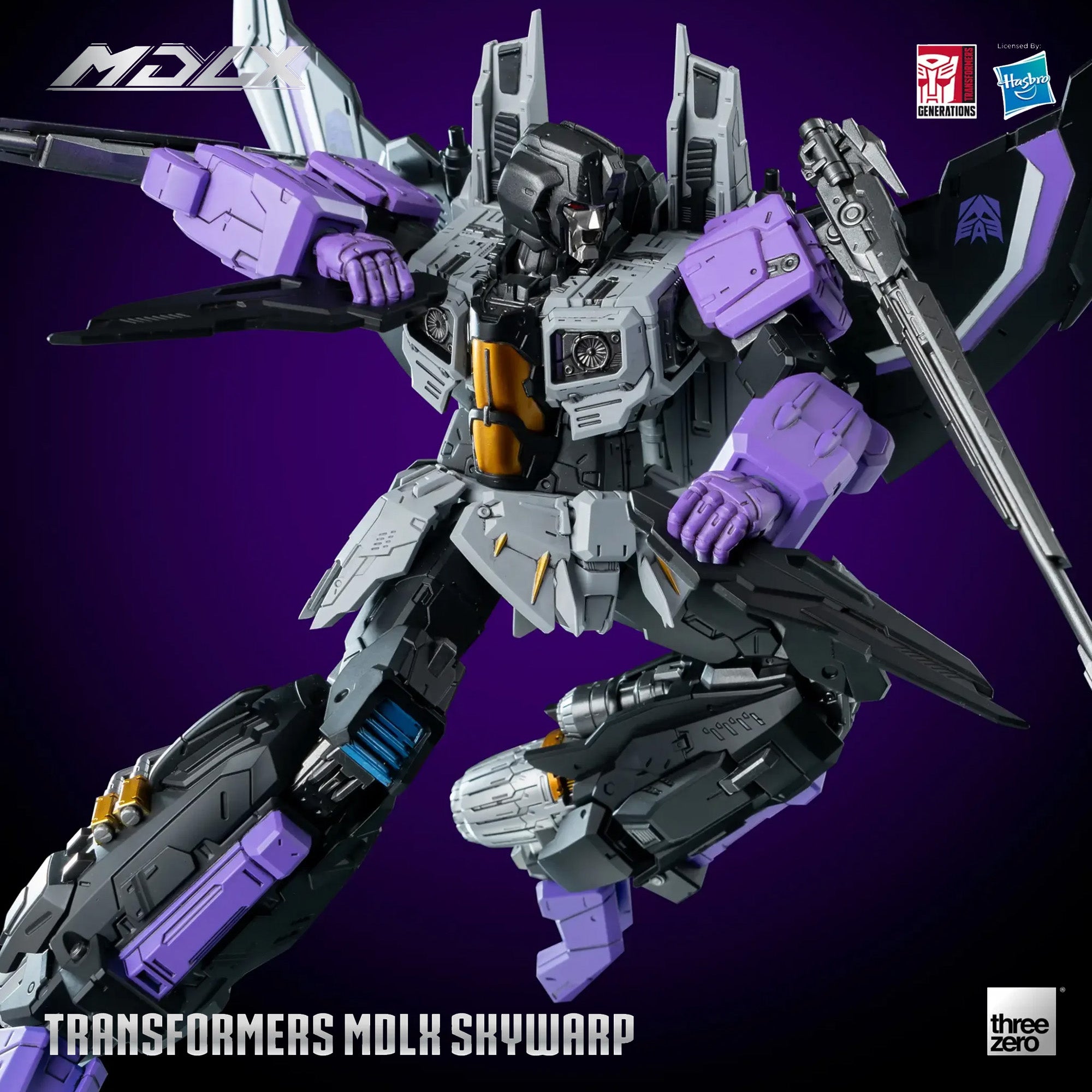 threezero - MDLX - Transformers - Skywarp (Kelvin Sau Redesign) - Marvelous Toys