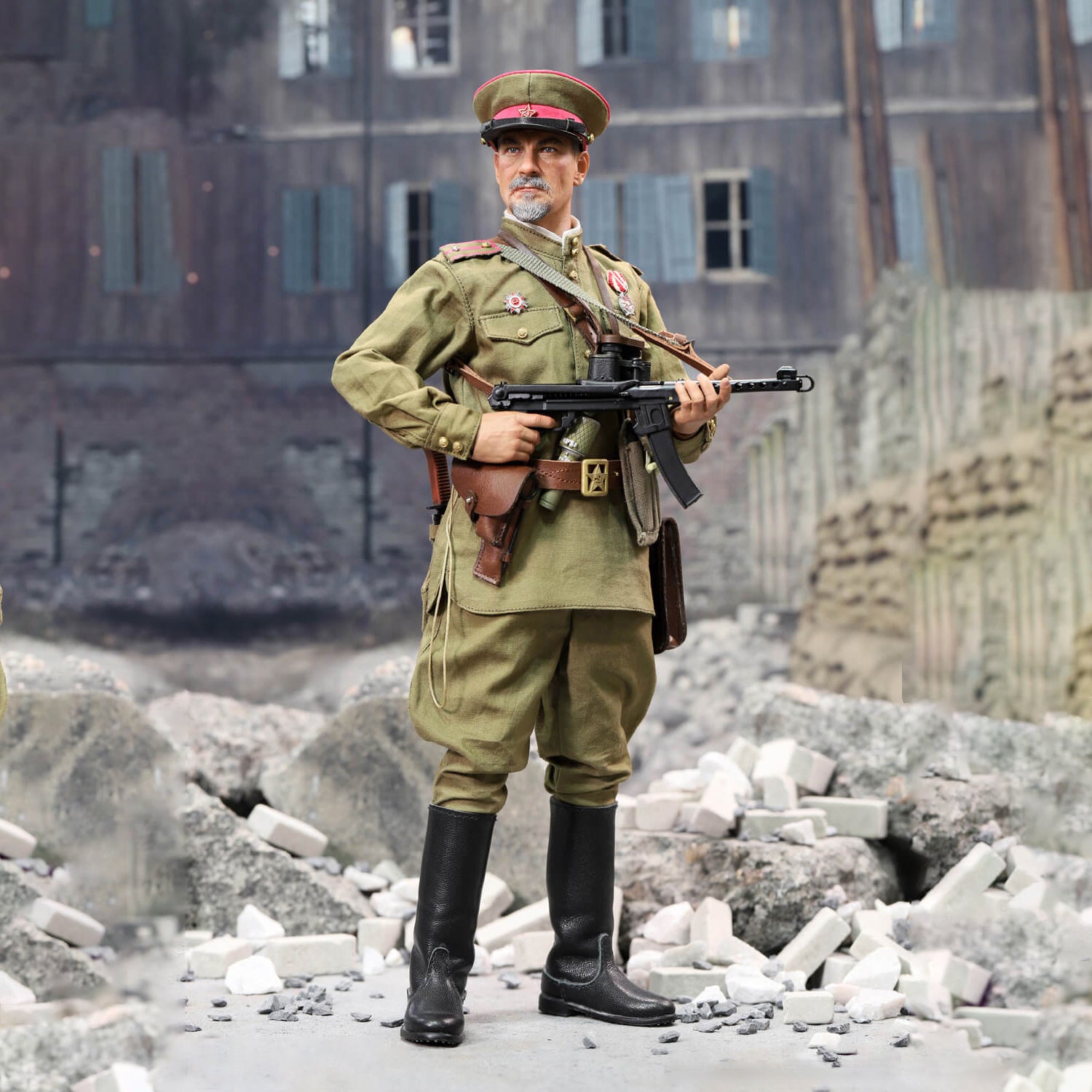 DiD - WWII Soviet Infantry Junior Lieutenant - Viktor Reznov (1/6 Scale) - Marvelous Toys