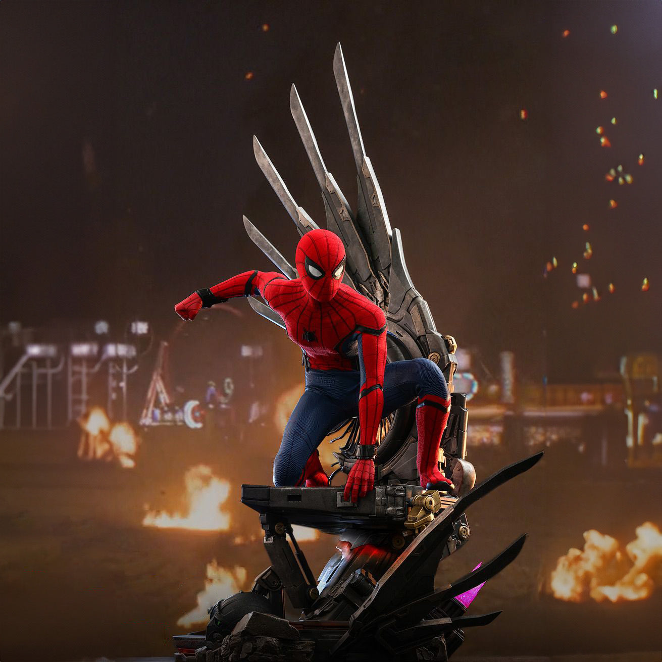 (IN STOCK) Hot Toys - QS015 - Spider-Man: Homecoming - Spider-Man (1/4 Scale) (Deluxe ver.) (Special ed.)