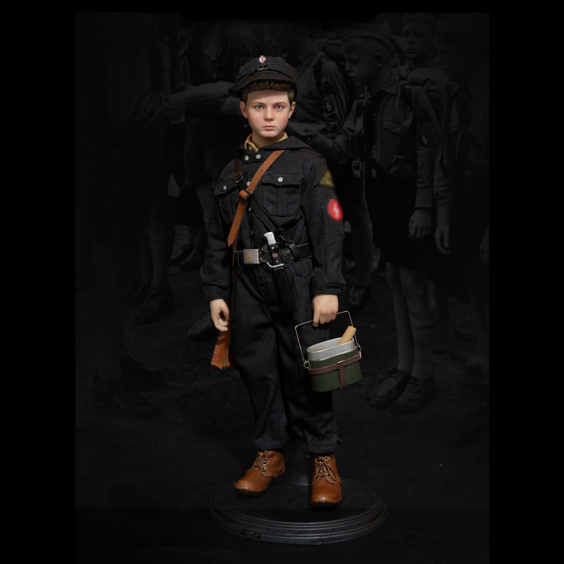 Facepoolfigure - FP-016A - WWII Deutsches Jungvolk - German Army Youth Corps &quot;Rabbit Boy&quot; (Film ed.) (1/6 Scale) - Marvelous Toys