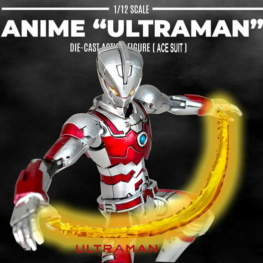 CoolPlayFun - Anime Ultraman - Diecast Ultraman Ace (1/12 Scale) - Marvelous Toys