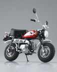 Aoshima - Diecast Motorcycle - Honda Monkey (Fighting Red) (1/12 Scale) - Marvelous Toys