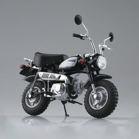 Aoshima - Diecast Motorcycle - Honda Monkey (Candy Imperial Blue) (1/12 Scale)