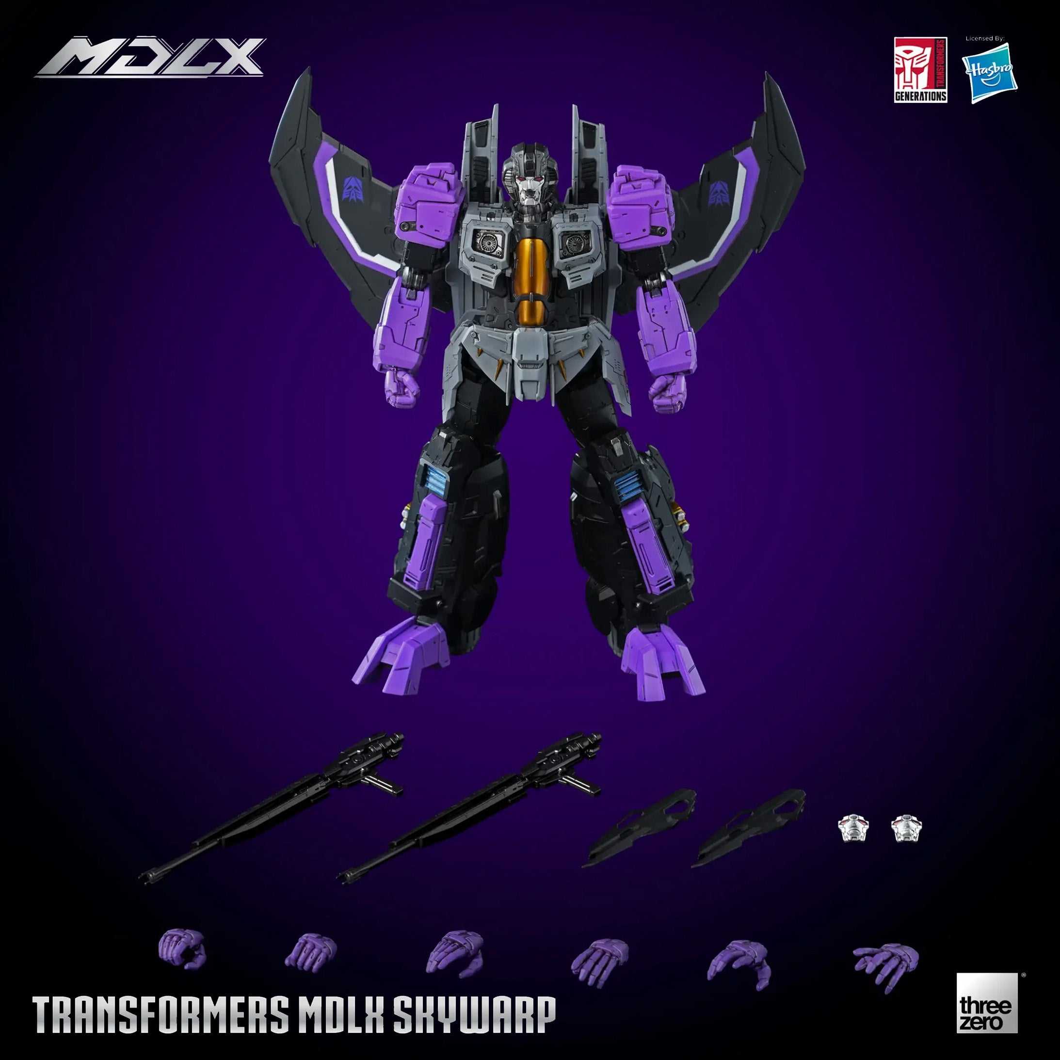 threezero - MDLX - Transformers - Skywarp (Kelvin Sau Redesign)