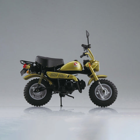 Aoshima - Diecast Motorcycle - Honda Monkey (Limited Monkey Gold) (1/12 Scale)