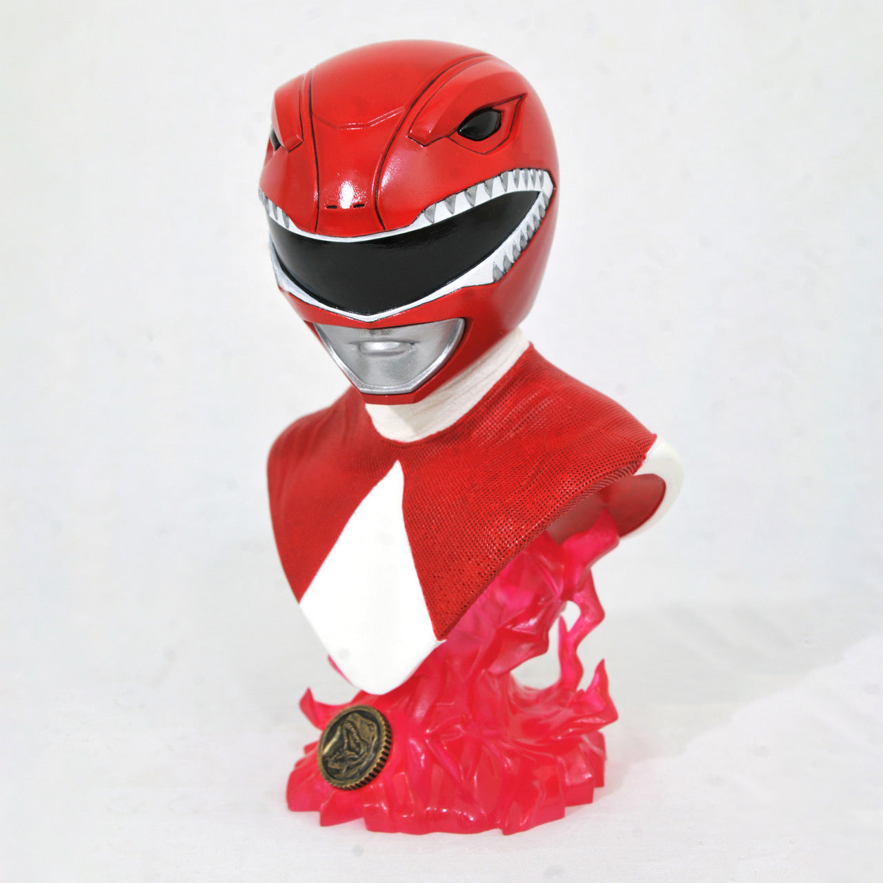 (IN STOCK) Diamond Select Toys - Mighty Morphin Power Rangers - Red Ranger Legends Bust (1/2 Scale) - Marvelous Toys