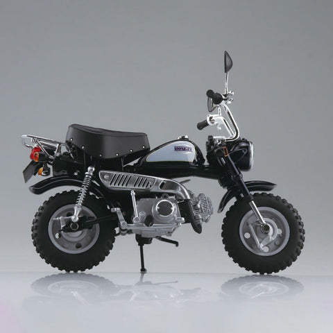 Aoshima - Diecast Motorcycle - Honda Monkey (Candy Imperial Blue) (1/12 Scale)