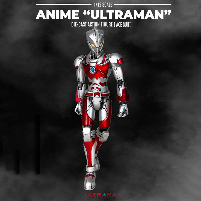 CoolPlayFun - Anime Ultraman - Diecast Ultraman Ace (1/12 Scale) - Marvelous Toys