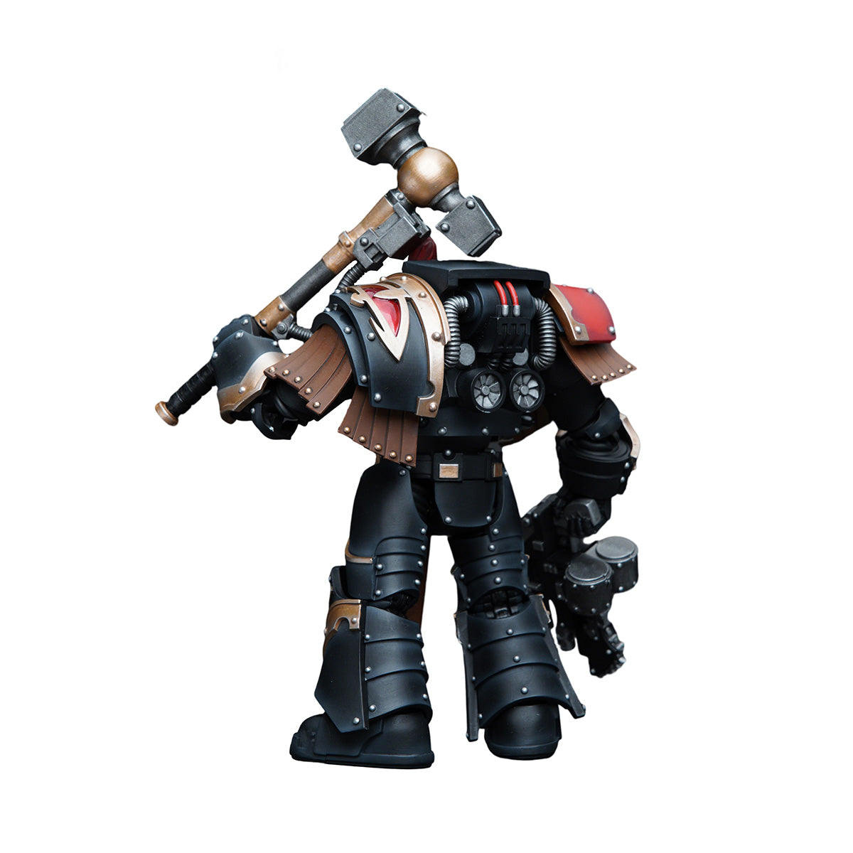 Joy Toy - JT9732 - Warhammer 40,000 - Sons of Horus - Justaerin Terminator Squad Justaerin with Thunder Hammer (1/18 Scale) - Marvelous Toys