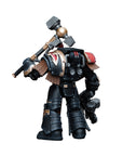 Joy Toy - JT9732 - Warhammer 40,000 - Sons of Horus - Justaerin Terminator Squad Justaerin with Thunder Hammer (1/18 Scale) - Marvelous Toys