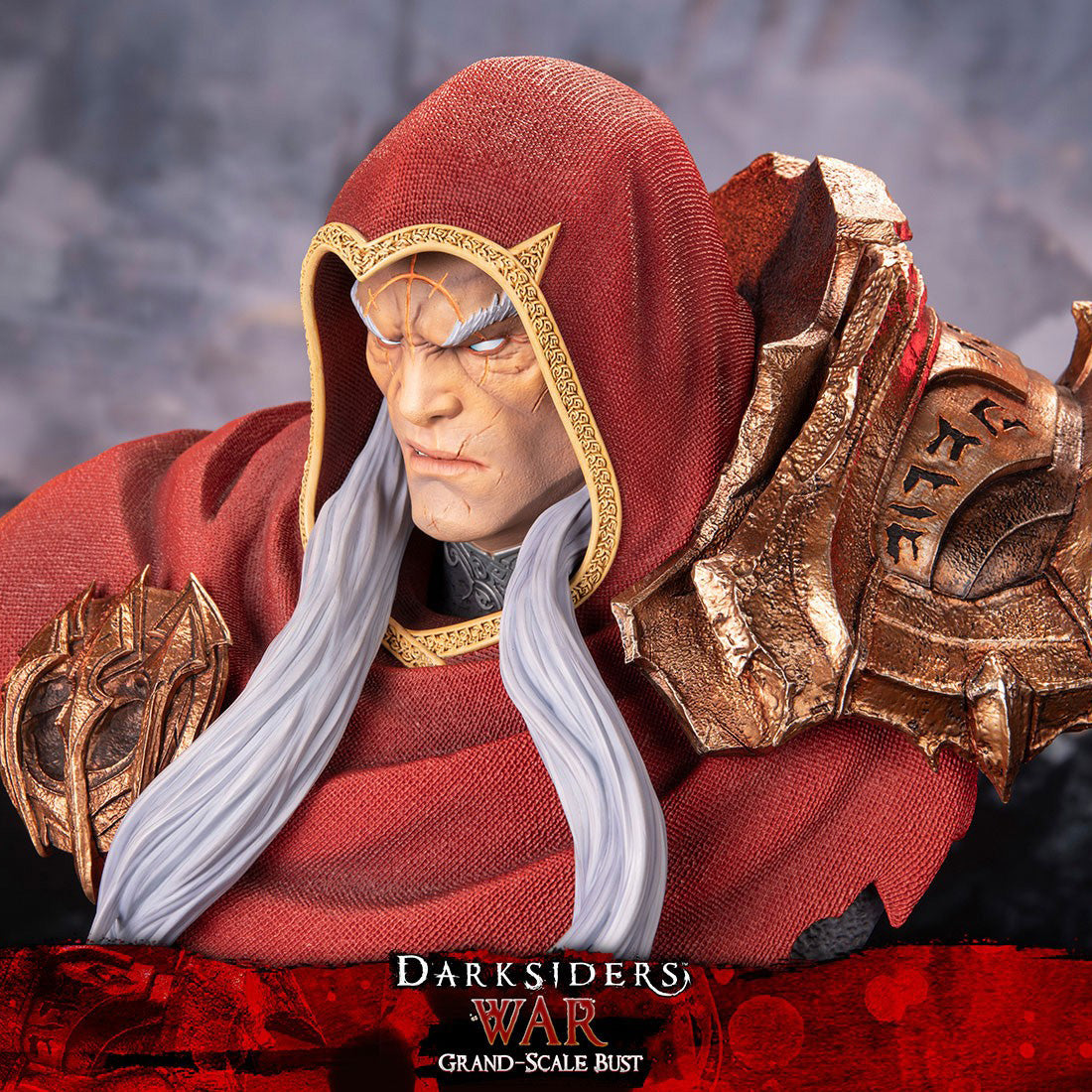 [LIMITED PO] First 4 Figures - Darksiders - War Grand Scale Bust (Standard ed.) - Marvelous Toys