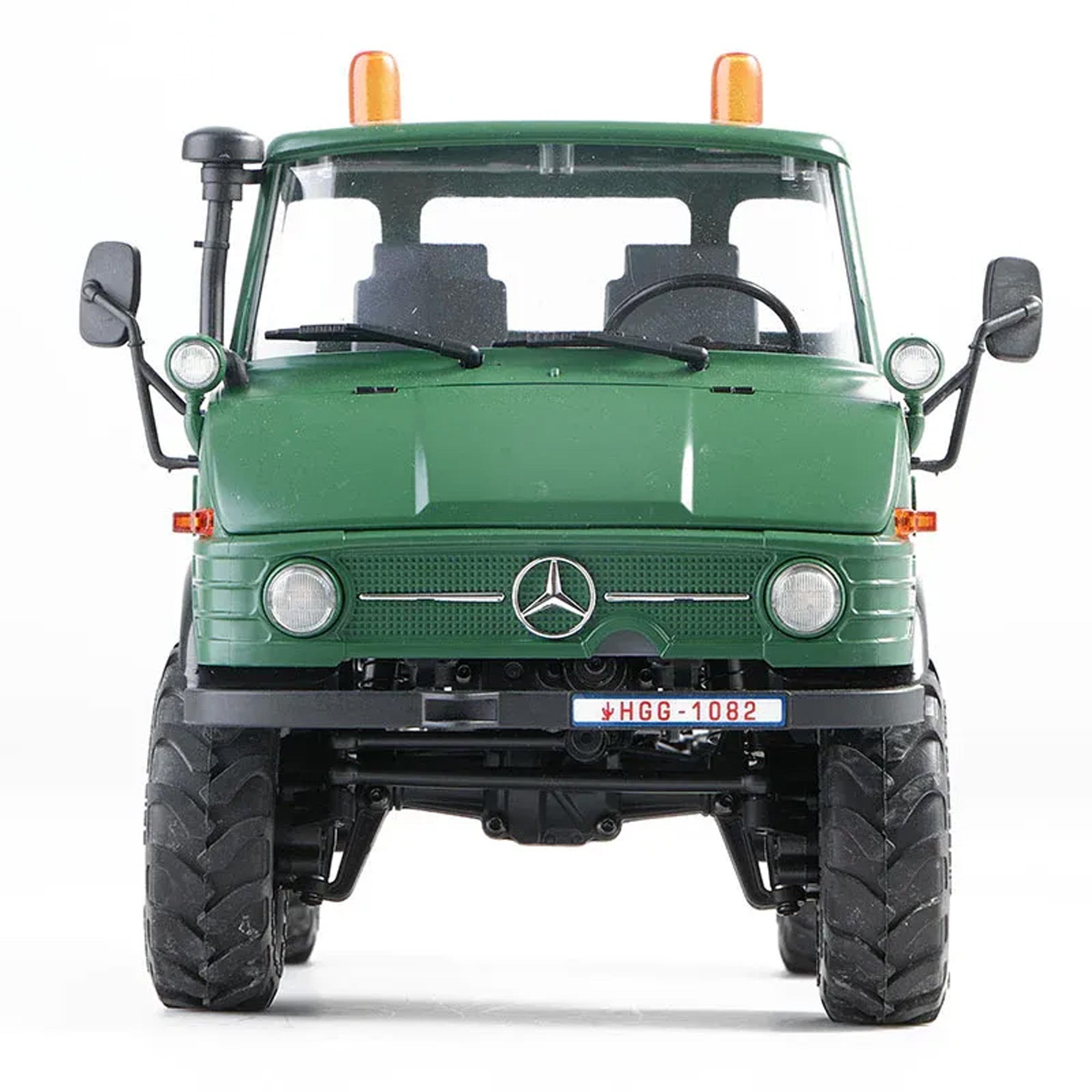 FMS - RC Vehicle - Mercedes-Benz Unimog 421 (1966) (Green ver.) (1/24 Scale) - Marvelous Toys