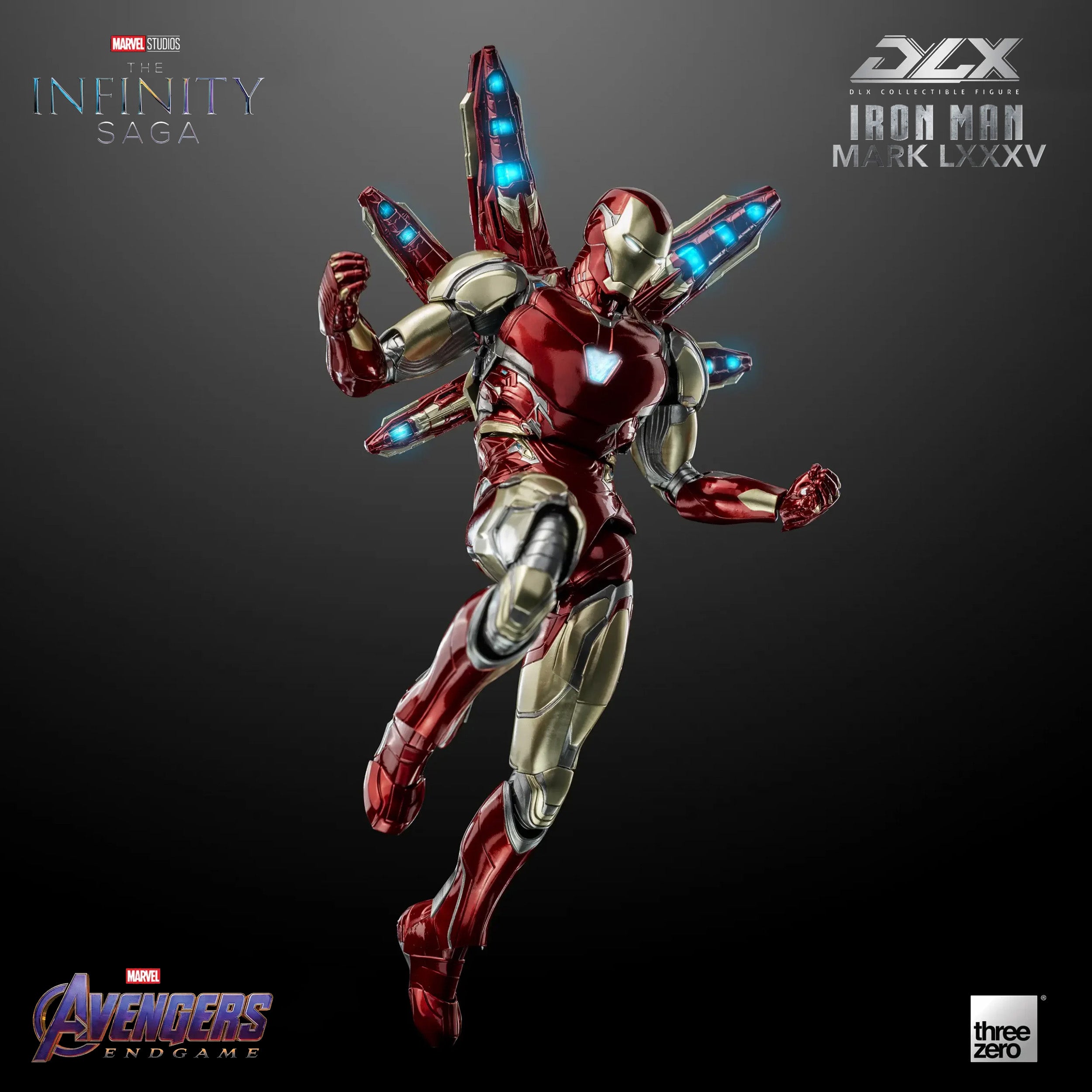 threezero - DLX - Marvel Studios: The Infinity Saga - Iron Man Mark LXXXV (85) (1/12 Scale)