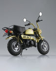 Aoshima - Diecast Motorcycle - Honda Monkey (Limited Monkey Gold) (1/12 Scale) - Marvelous Toys