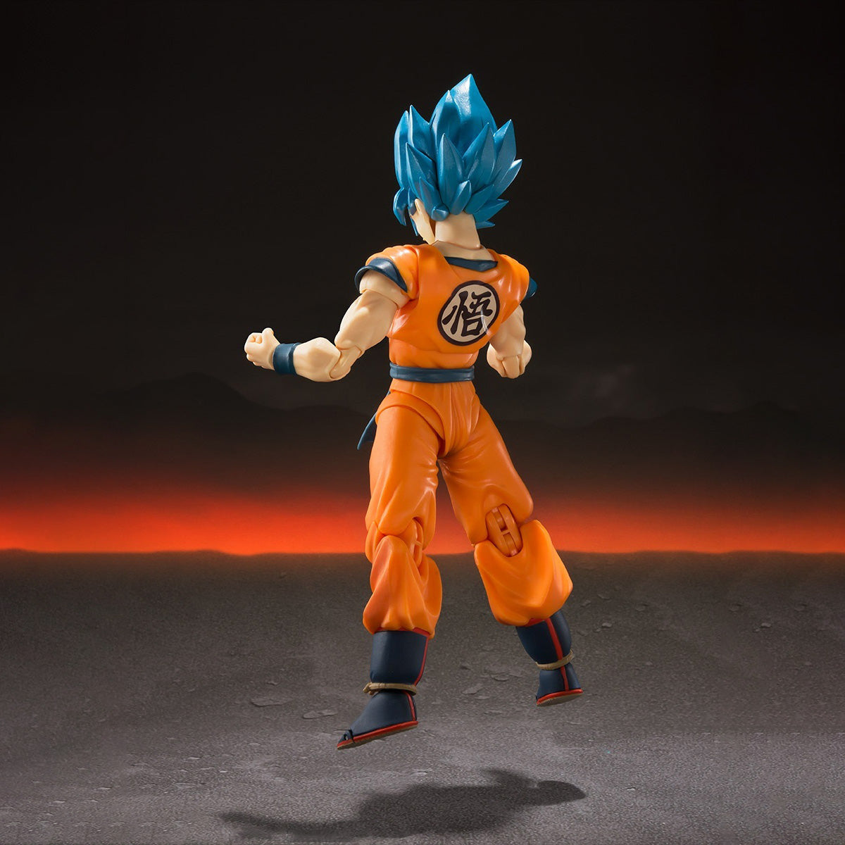 Bandai - S.H.Figuarts - Dragon Ball Super: Broly - Super Saiyan God Super Saiyan Son Goku -Super- (Reissue) (1/12 Scale) - Marvelous Toys