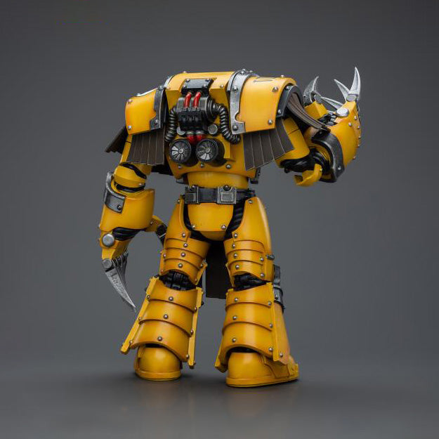 Joy Toy - JT9404 - Warhammer 40,000 - Imperial Fists - Legion Cataphractii Terminator Squad: Legion with Lightning Claws (1/18 Scale) - Marvelous Toys