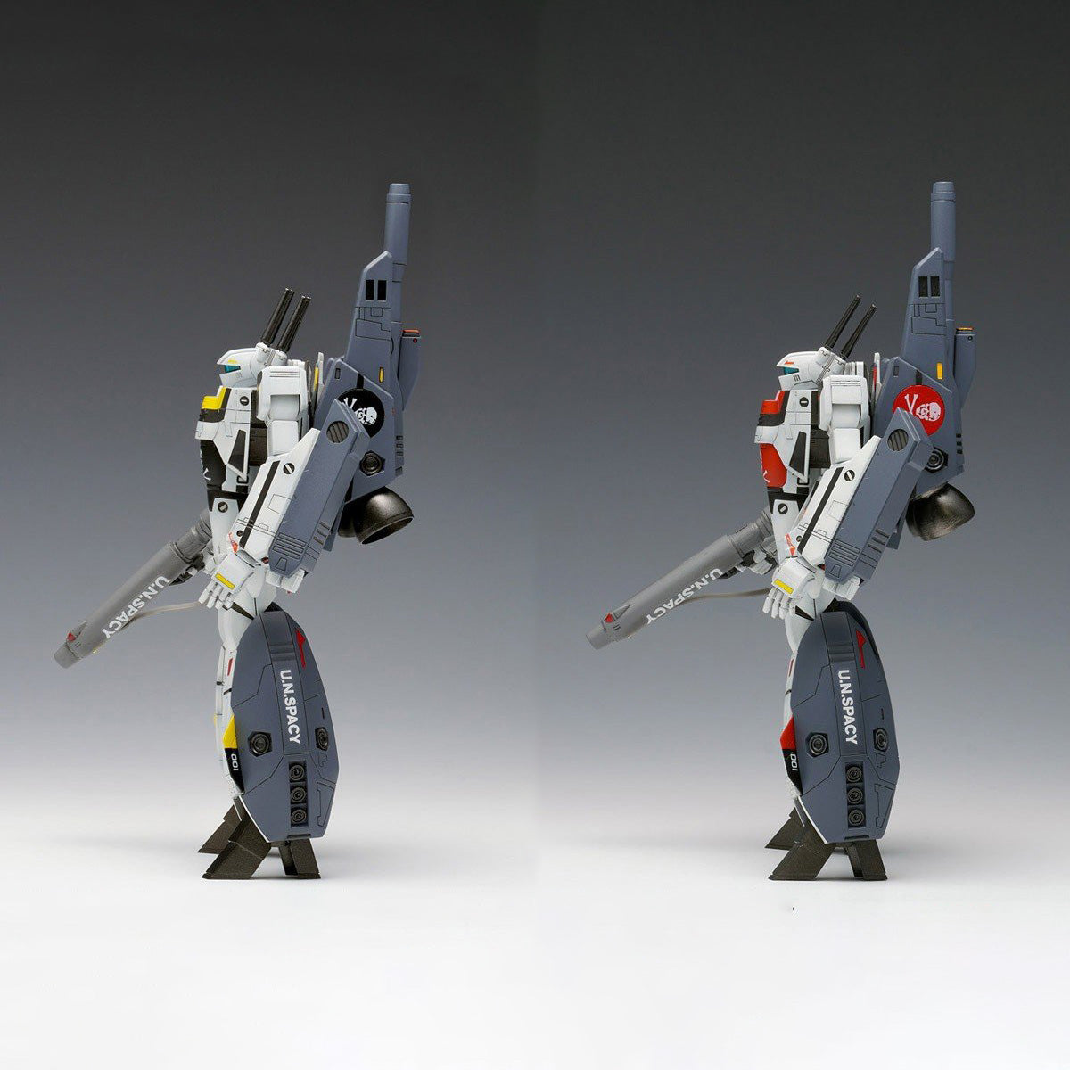 Wave - Macross: Do You Remember Love? - VF-1S Strike Valkyrie Battroid (Hikaru Ichijyo&#39;s and Roy Focker&#39;s Custom Model Kit (1/100 Scale) - Marvelous Toys