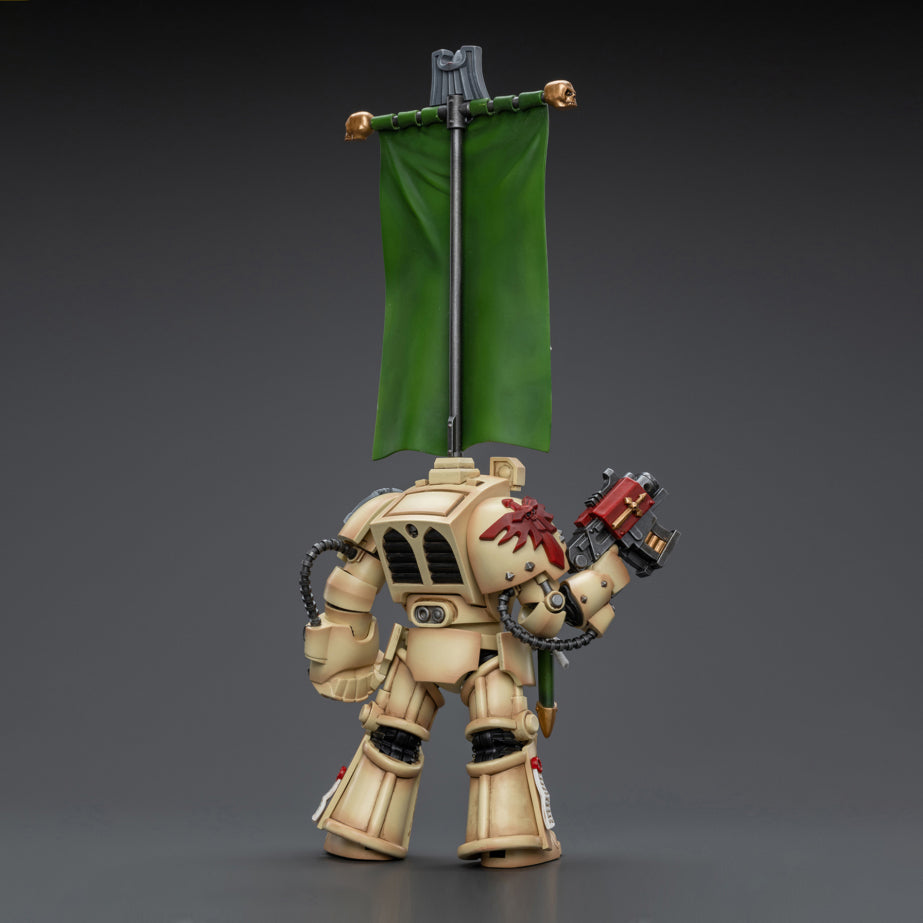 Joy Toy - JT9176 - Warhammer 40,000 - Dark Angels - Deathwing Ancient with Company Banner (1/18 Scale) - Marvelous Toys