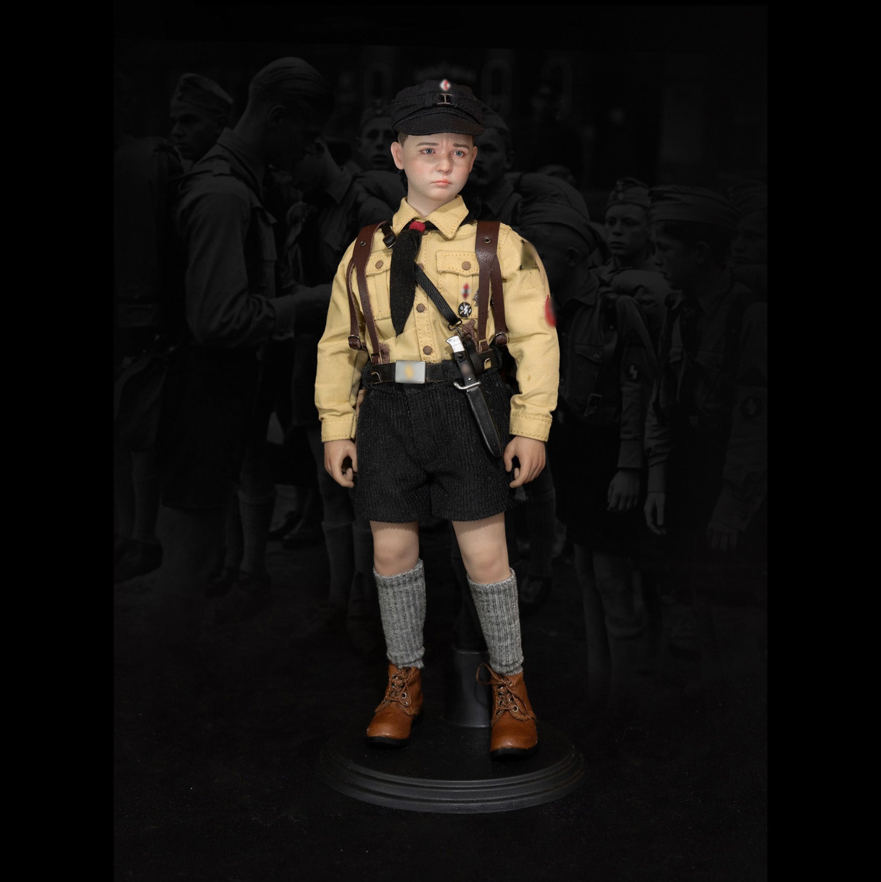 Facepoolfigure - FP-016B - WWII Deutsches Jungvolk - German Army Youth Corps &quot;Rabbit Boy&quot; (History ed.) (1/6 Scale) - Marvelous Toys