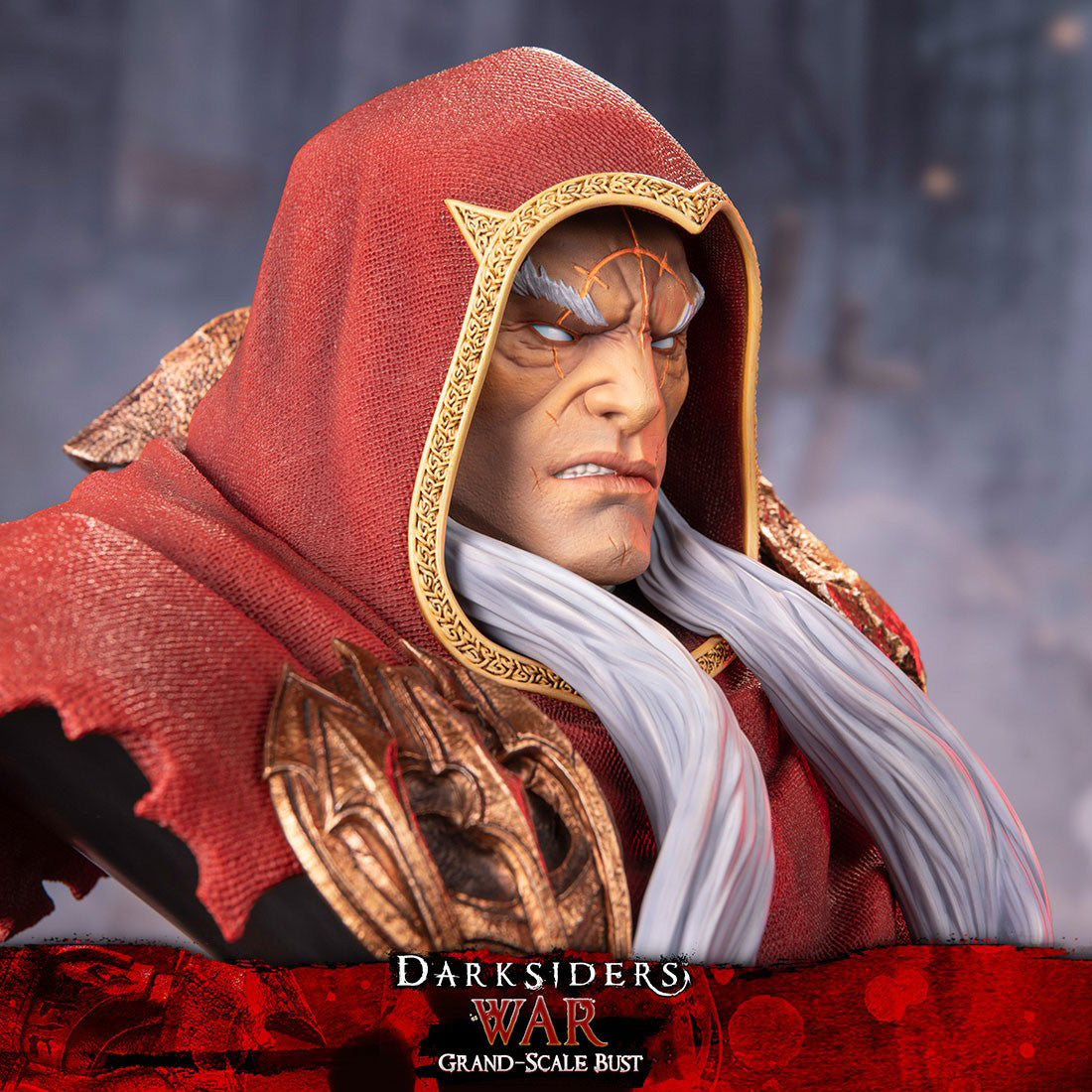 [LIMITED PO] First 4 Figures - Darksiders - War Grand Scale Bust (Standard ed.) - Marvelous Toys