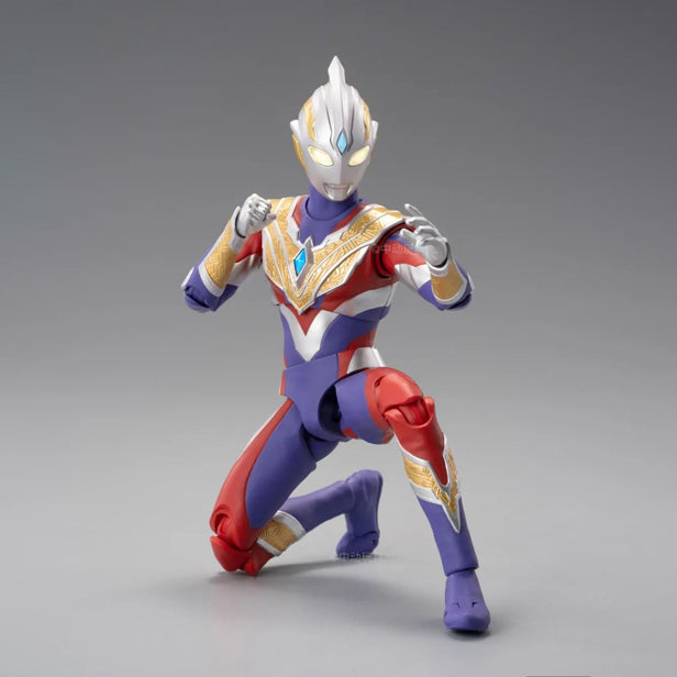 ZD Toys - Ultraman Light-Up Series - Ultraman Trigger Multi Type (7&quot;) - Marvelous Toys