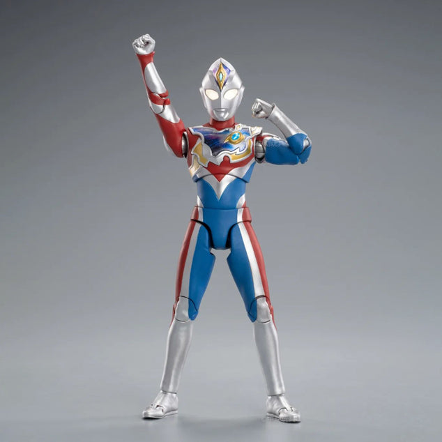 ZD Toys - Ultraman Light-Up Series - Ultraman Decker Flash Type (7&quot;) - Marvelous Toys