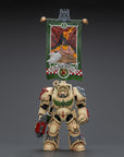 Joy Toy - JT9176 - Warhammer 40,000 - Dark Angels - Deathwing Ancient with Company Banner (1/18 Scale) - Marvelous Toys