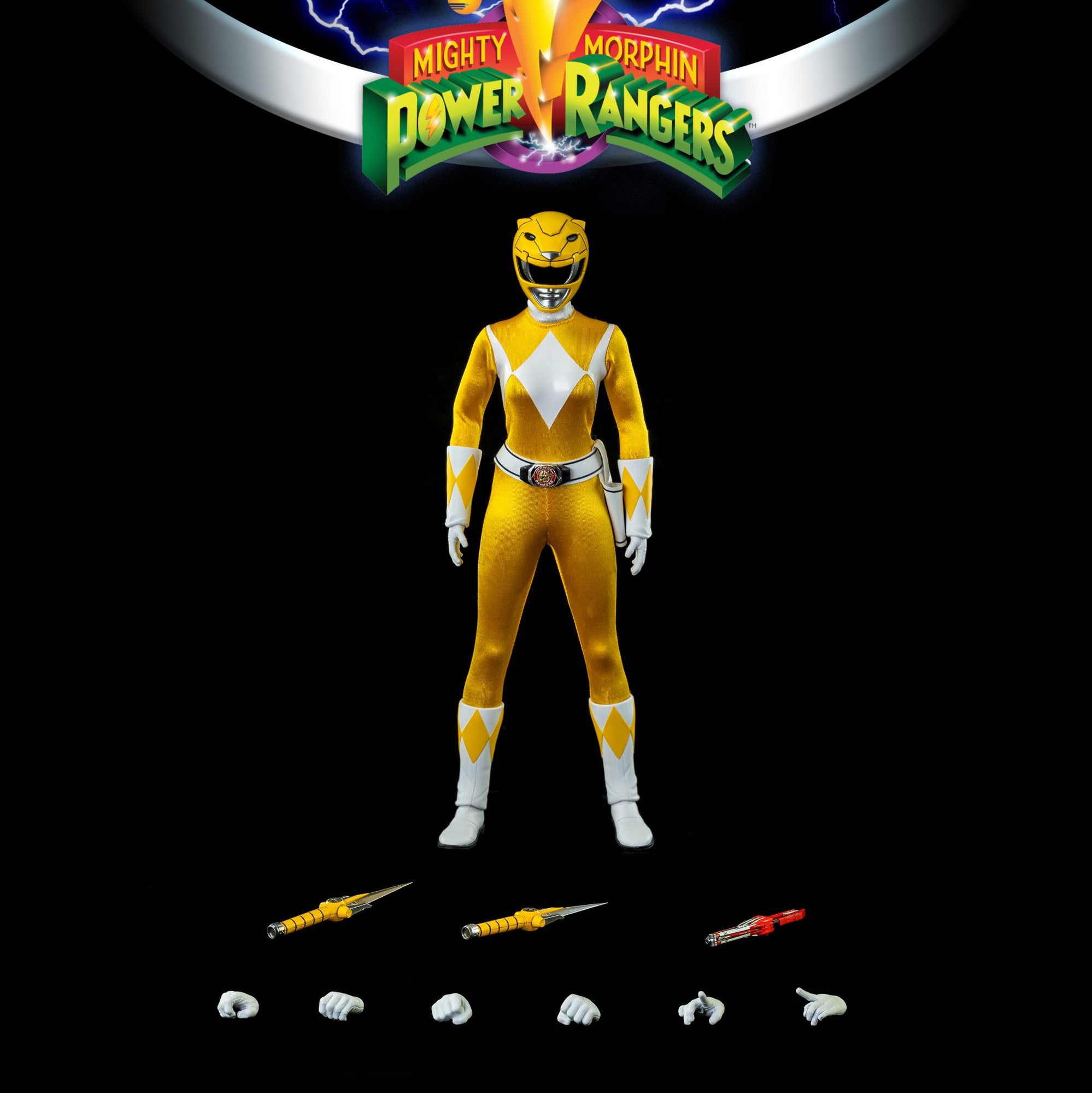 [LIMITED PO] threezero - Mighty Morphin Power Rangers - Core Rangers 5-Pack (1/6 Scale) (Reissue) - Marvelous Toys