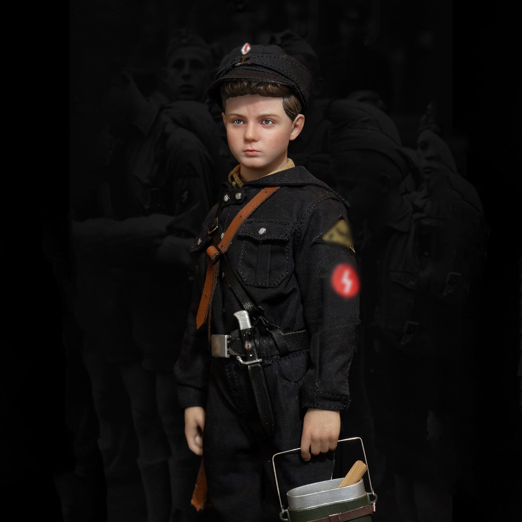 Facepoolfigure - FP-016A - WWII Deutsches Jungvolk - German Army Youth Corps &quot;Rabbit Boy&quot; (Film ed.) (1/6 Scale) - Marvelous Toys
