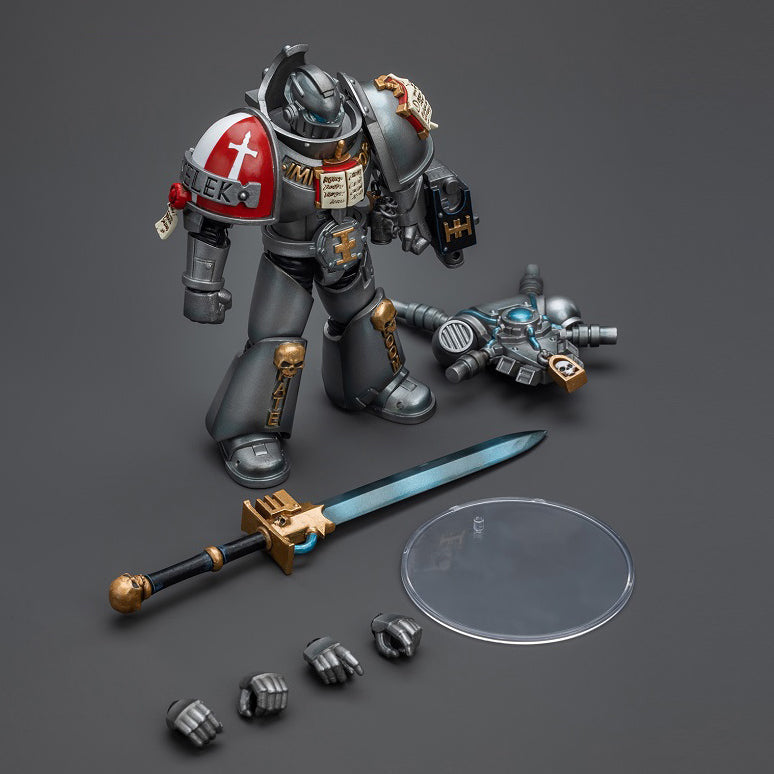 Joy Toy - JT8988 - Warhammer 40,000 - Grey Knights - Interceptor with Storm Bolter and Nemesis Force Sword (1/18 Scale) - Marvelous Toys