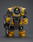 Joy Toy - JT9381 - Warhammer 40,000 - Imperial Fists - Legion Cataphractii Terminator Squad: Legion with Heavy Flamer (1/18 Scale) - Marvelous Toys