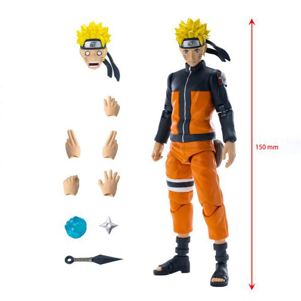 (IN STOCK) Hiya Toys - Naruto Shippuden - Naruto Uzumaki (1/12 Scale) - Marvelous Toys
