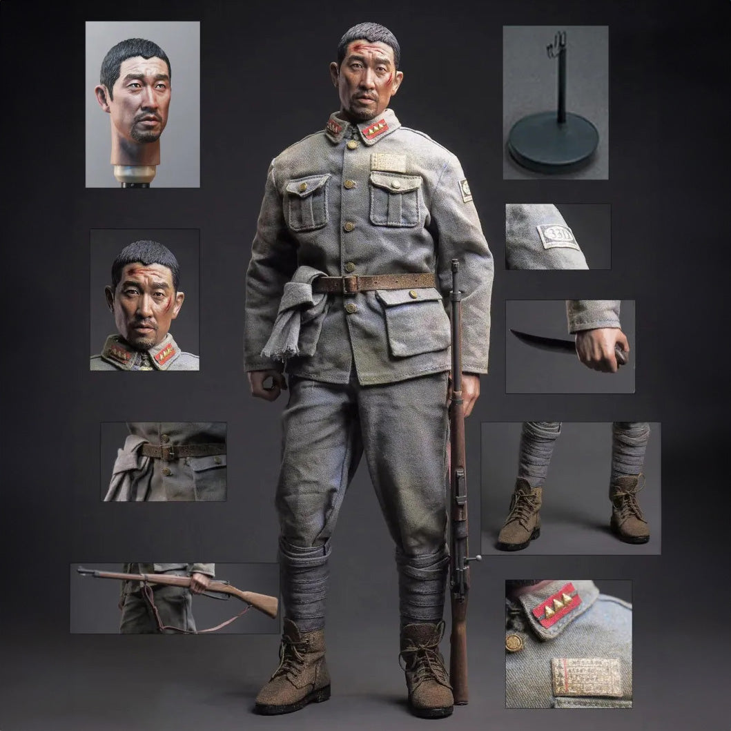 Twelve O&#39;Clock - T-011A - Defense of Sihang Warehouse - Common Soldier &quot;Lone Wolf&quot; (1/6 Scale) - Marvelous Toys