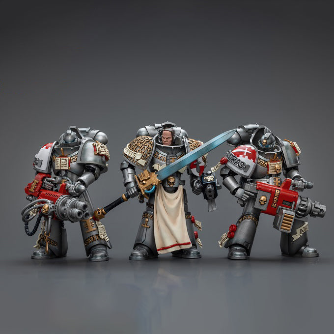 Joy Toy - JT8995 - Warhammer 40,000 - Grey Knights - Srike Squad Justicar (1/18 Scale) - Marvelous Toys