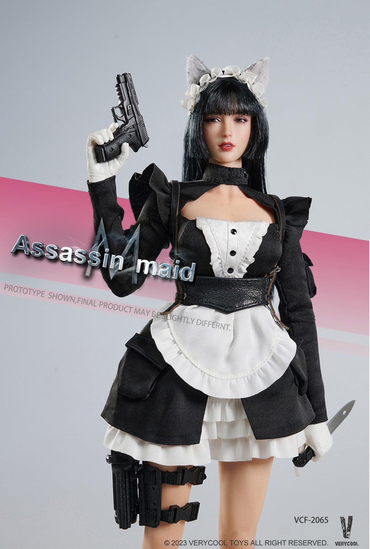 (M18: Adults Only!) VeryCool - Female Assassin Series - Assassin Maid Michelle (1/6 Scale) - Marvelous Toys