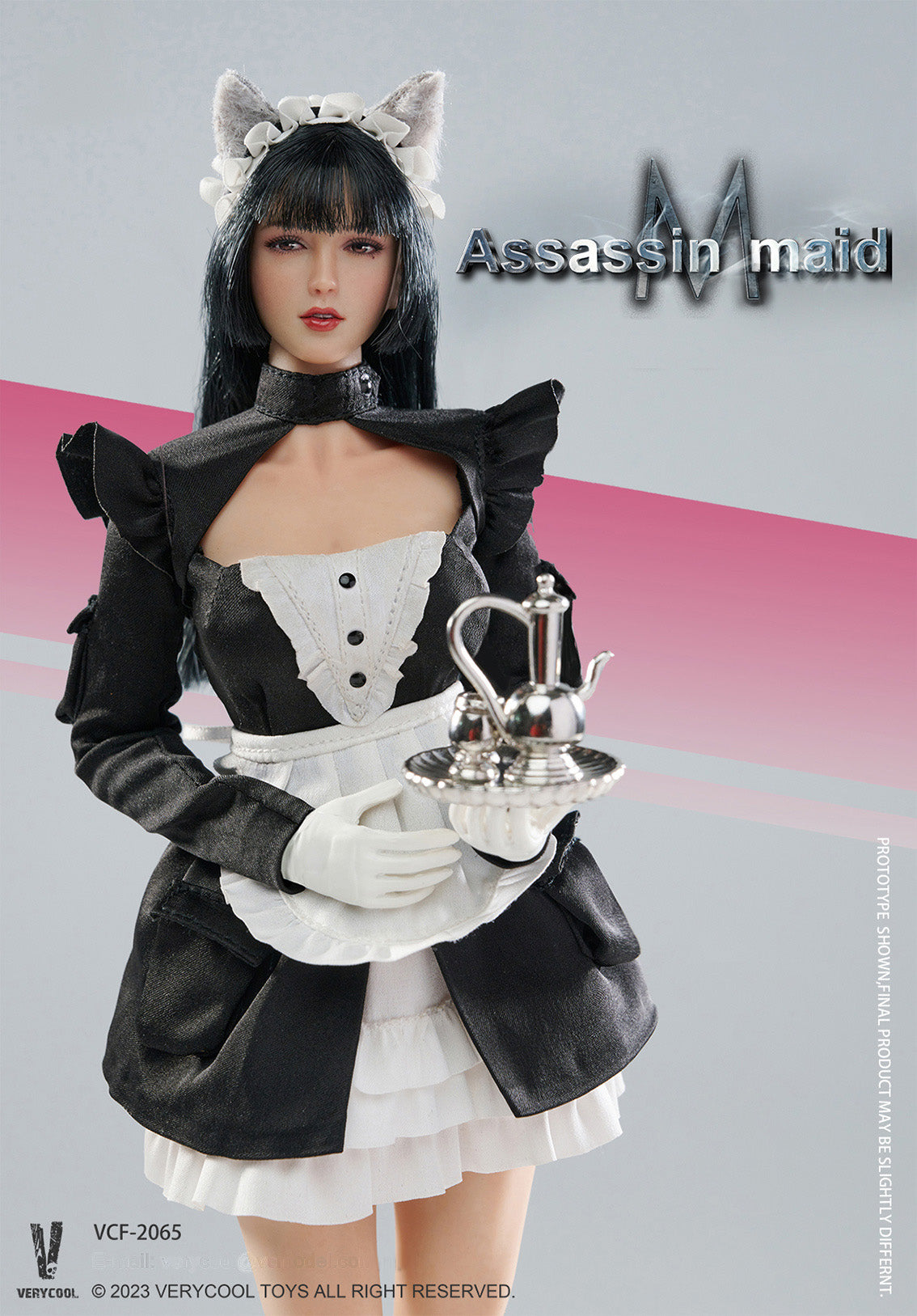 (M18: Adults Only!) VeryCool - Female Assassin Series - Assassin Maid Michelle (1/6 Scale) - Marvelous Toys