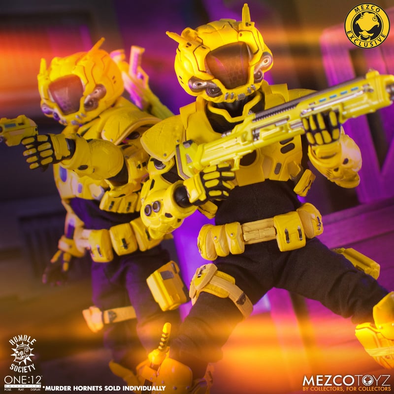 Mezco - One:12 Collective - Rumble Society - Krig (Murder Hornet Ed.) - Marvelous Toys