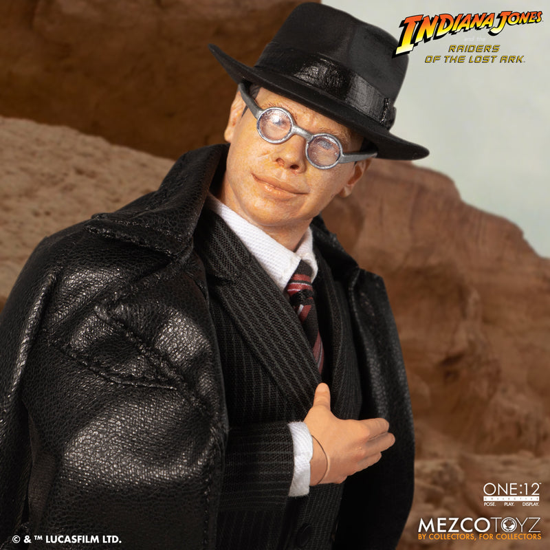 Mezco - One:12 Collective - Raiders of the Lost Ark - Major Toht & Ark of the Covenant Deluxe Boxed Set - Marvelous Toys