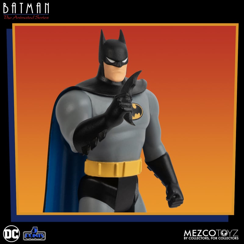 Mezco - 5 Points - Batman: The Animated Series - Deluxe Set (3.75&quot;) - Marvelous Toys