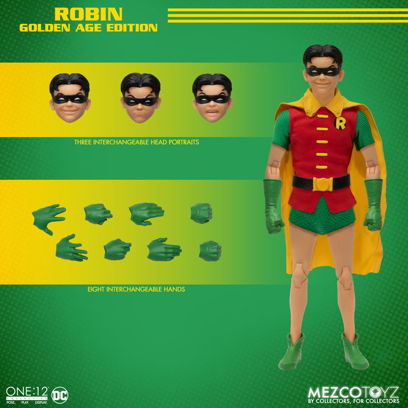 Mezco - One:12 Collective - DC Comics - Robin (Golden Age)