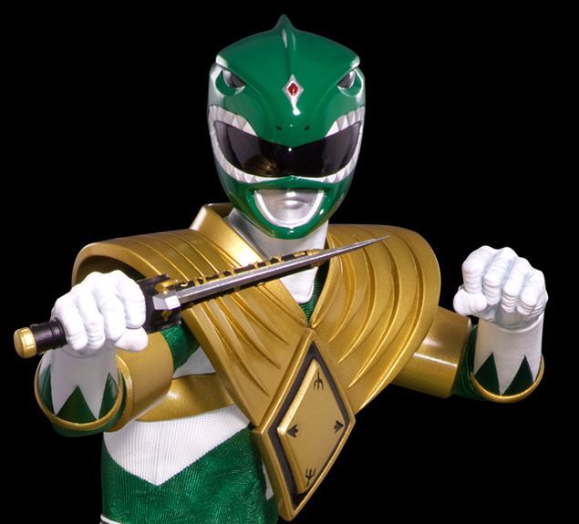 PCS Collectibles - Mighty Morphin' Power Rangers - Green Ranger 1/4 Statue - Marvelous Toys
