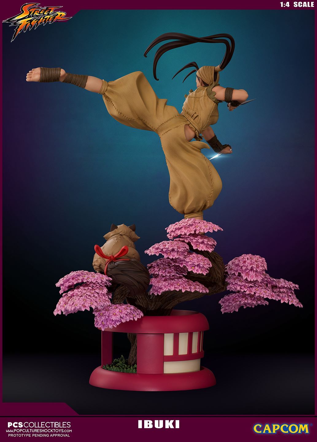Pop Culture Shock - Street Fighter - Ibuki 1:4 Scale Ultra Statue - Marvelous Toys
