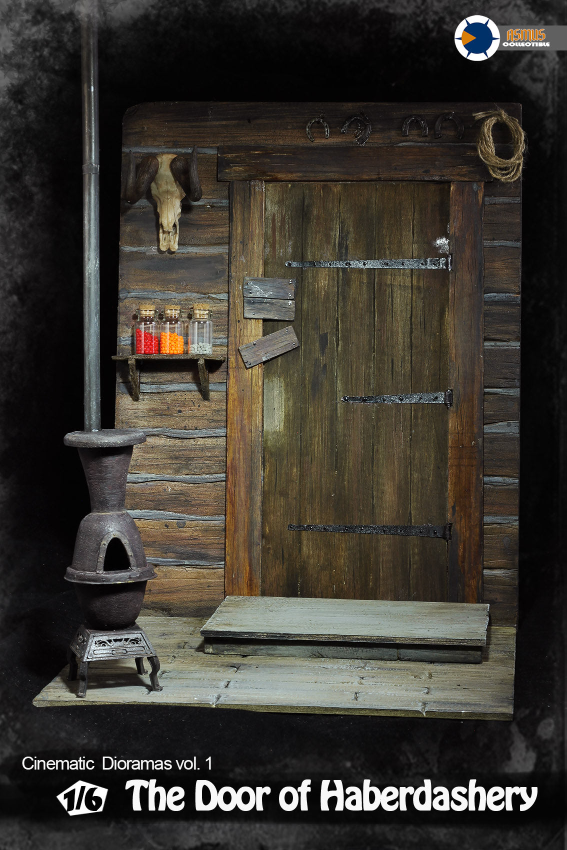 Asmus Toys - Cinematic Diorama - The Hateful Eight - The Door of Haberdashery (1/6 Scale) - Marvelous Toys
