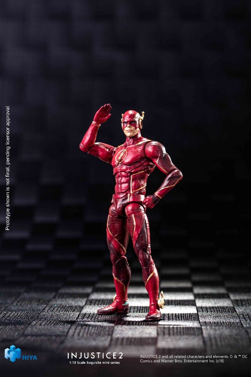 Hiya Toys - Injustice 2 - The Flash (1/18 Scale) - Marvelous Toys