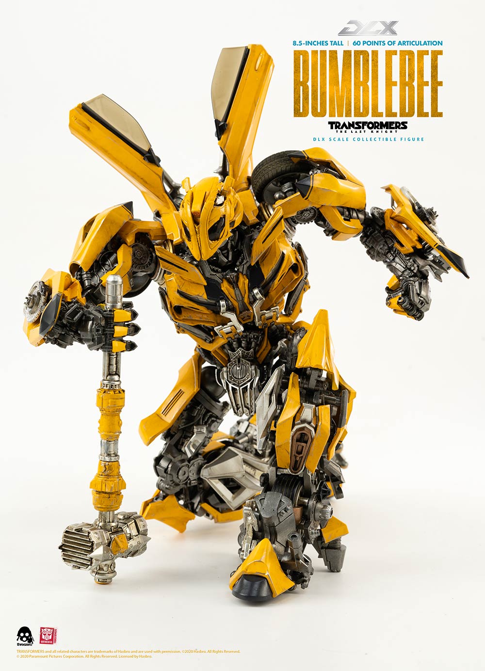 Threezero x Hasbro - Transformers: The Last Knight - Bumblebee (DLX Scale) - Marvelous Toys