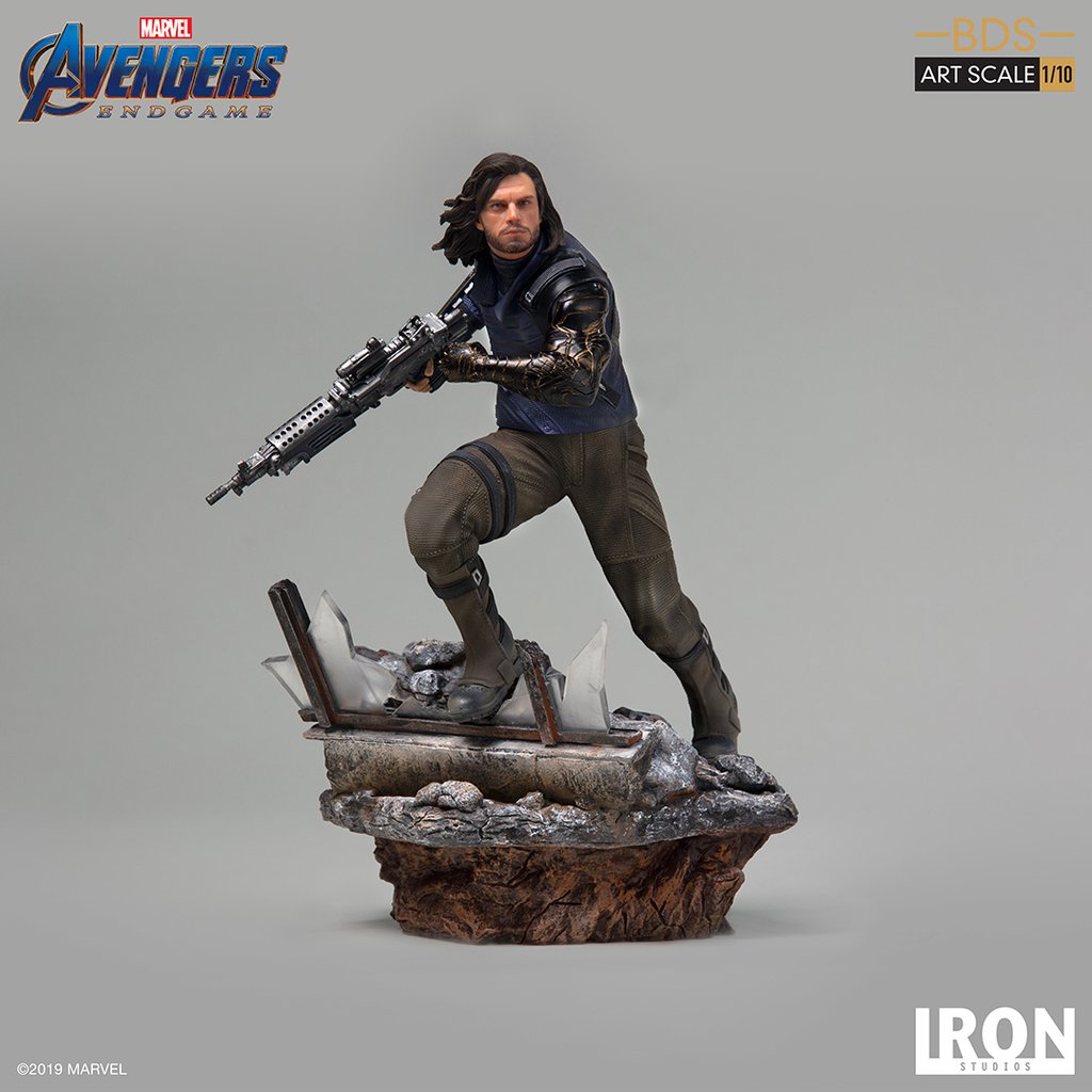 Iron Studios - BDS Art Scale 1:10 - Avengers: Endgame - Winter Soldier (Bucky) - Marvelous Toys