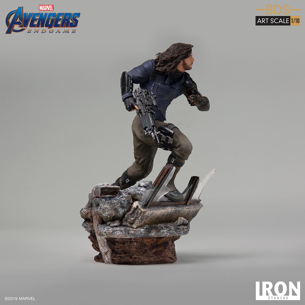 Iron Studios - BDS Art Scale 1:10 - Avengers: Endgame - Winter Soldier (Bucky) - Marvelous Toys