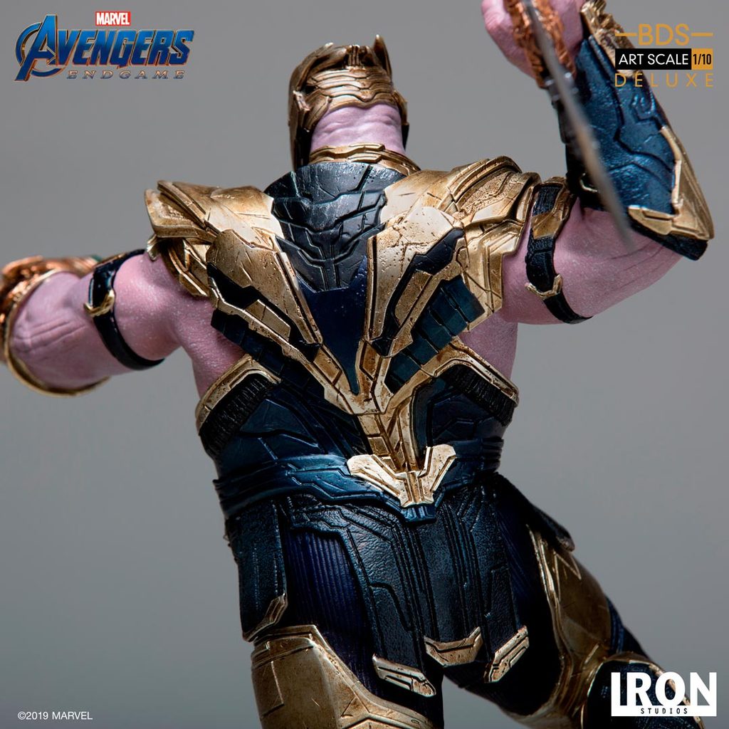 Iron Studios - BDS Deluxe Art Scale Statue 1:10 - Avengers: Endgame - Thanos (Deluxe) - Marvelous Toys